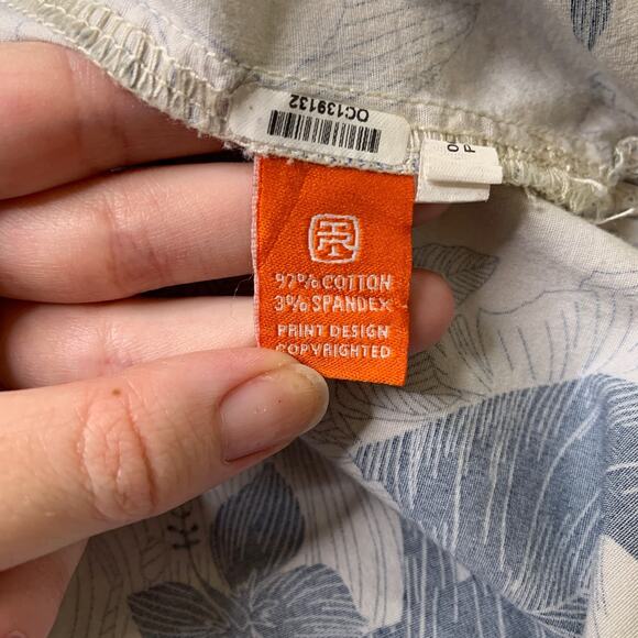 Tori Richard Shirt Mens 2XL Palmwave Floral Hawaiian Tropical Cotton Button Up - Picture 4 of 8